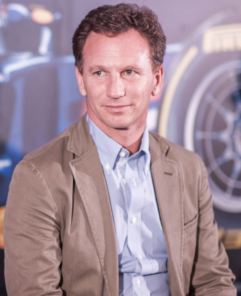 Christian Horner at the British Embassy in Tokyo