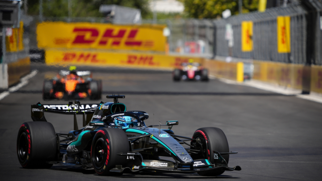 Madrid Mercedes George Russell