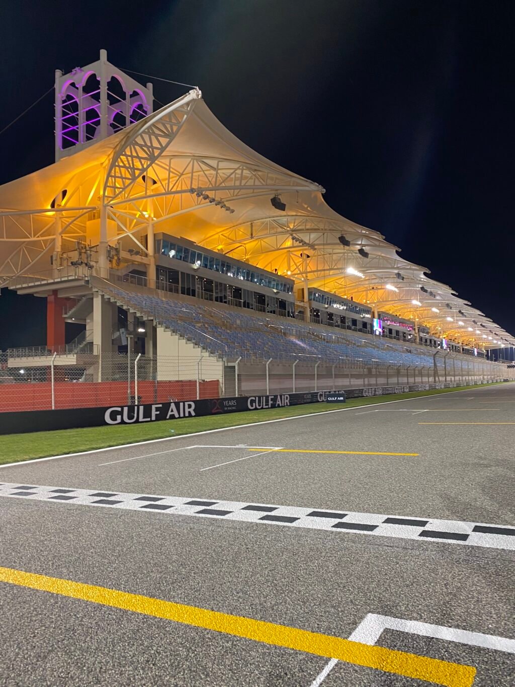 Bahrain International Circuit before the F1 race (2024)