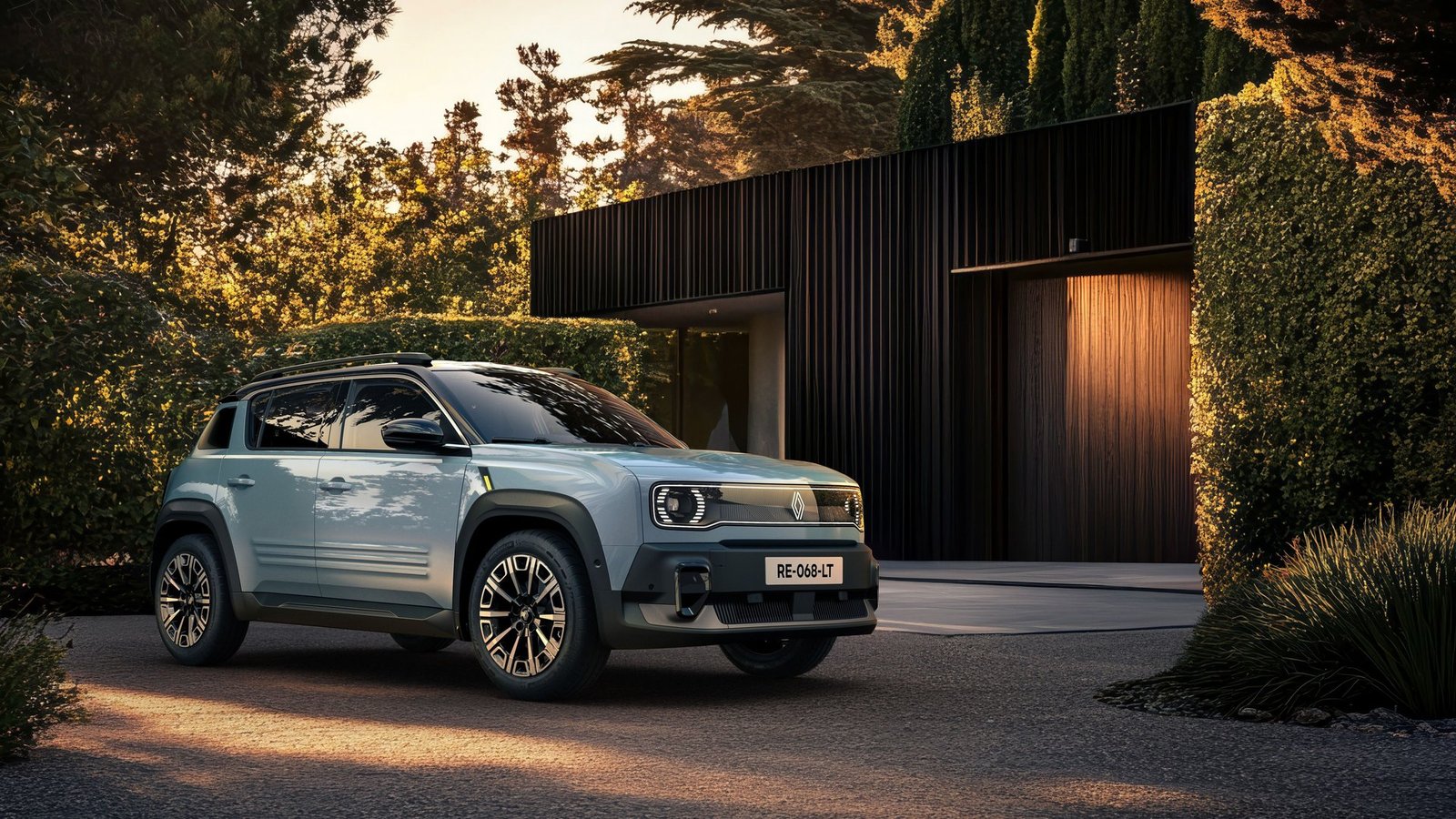 Renault 4 E-Tech electric: the icon returns with a plug, a canvas roof and a big boot