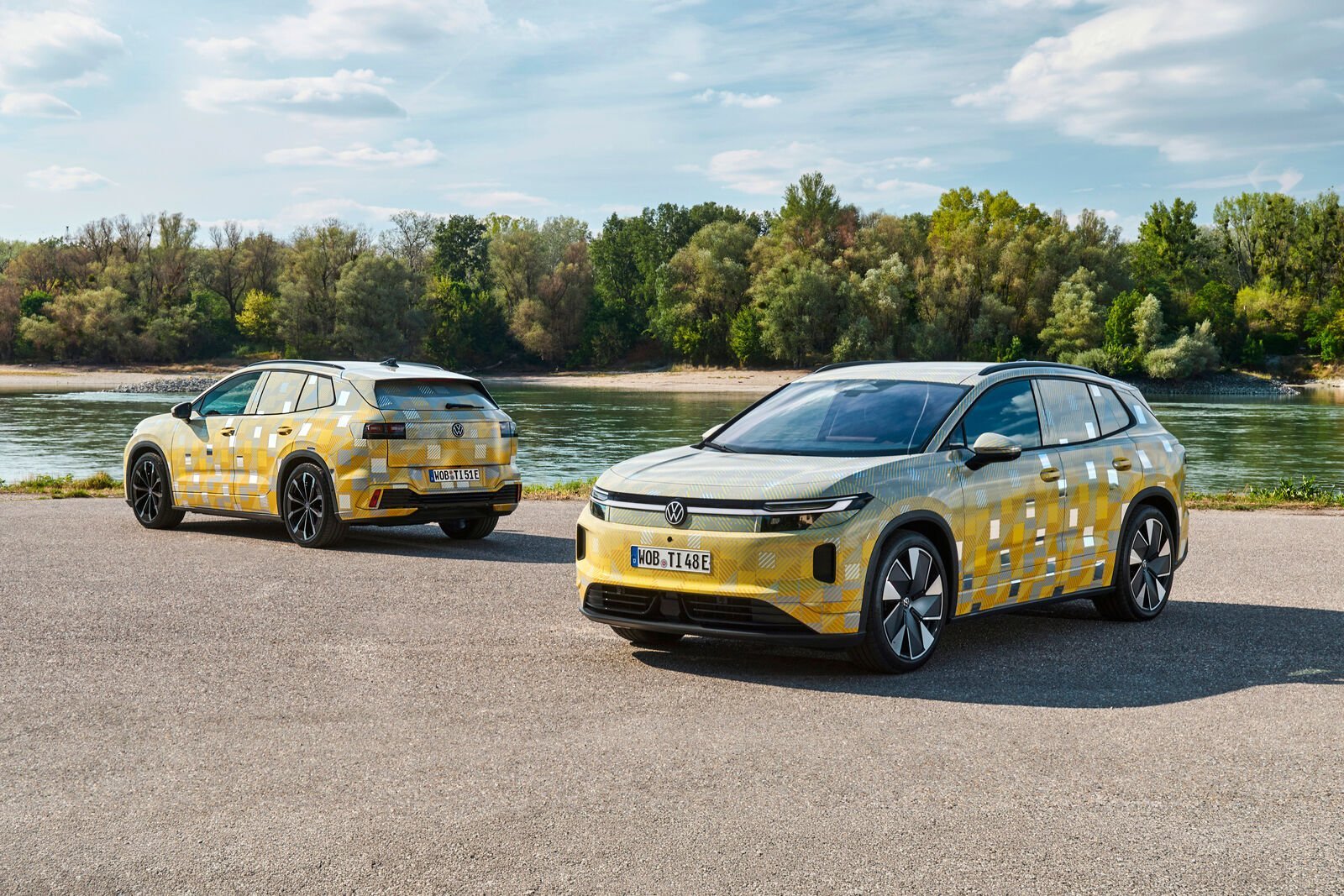 ID. Tiguan near-production concept car in camouflage – not yet available for sale